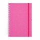 Caderno couchê sem pauta para brinde