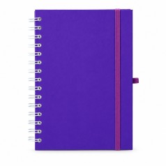 Caderno couchê sem pauta para brinde
