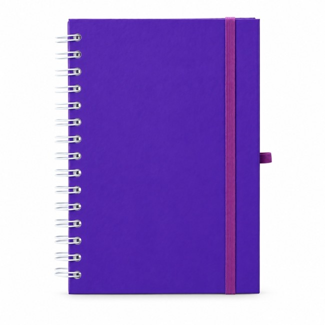 Caderno couchê sem pauta para brinde