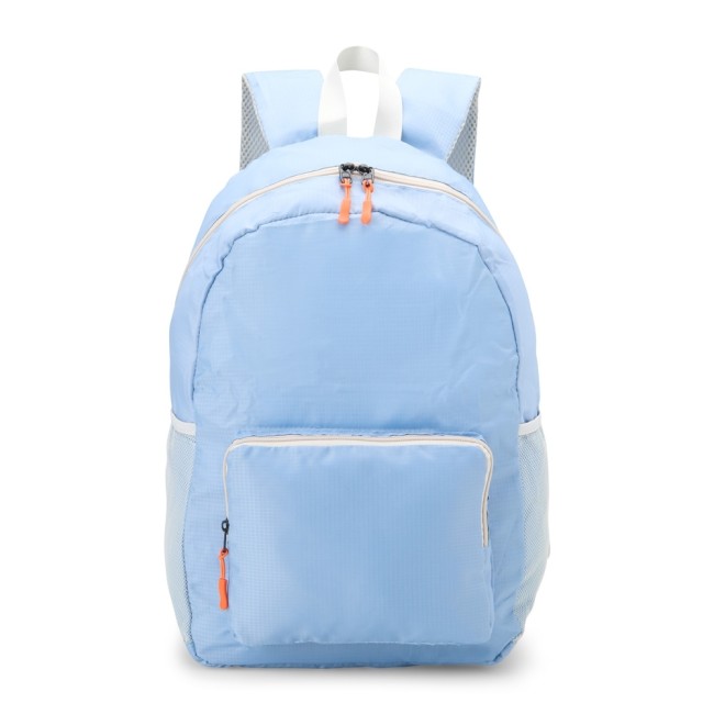 Mochila de nylon dobrável 24l para brinde