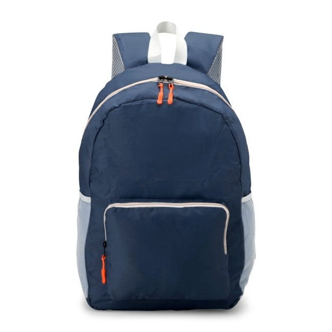 Mochila de nylon dobrável 24l para brinde
