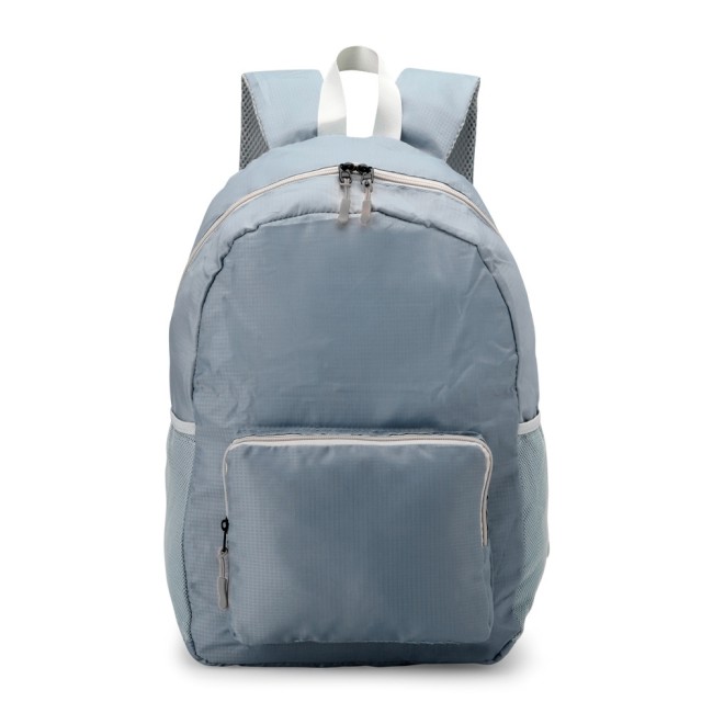 Mochila de nylon dobrável 24l para brinde