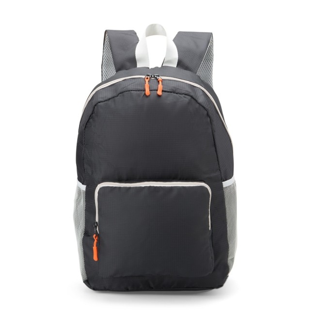 Mochila de nylon dobrável 24l para brinde