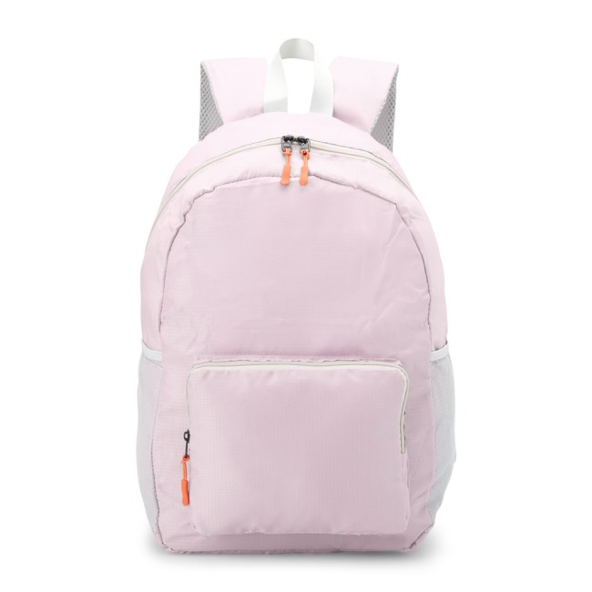 Mochila de nylon dobrável 24l para brinde