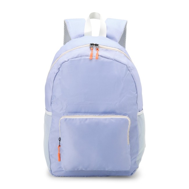 Mochila de nylon dobrável 24l para brinde