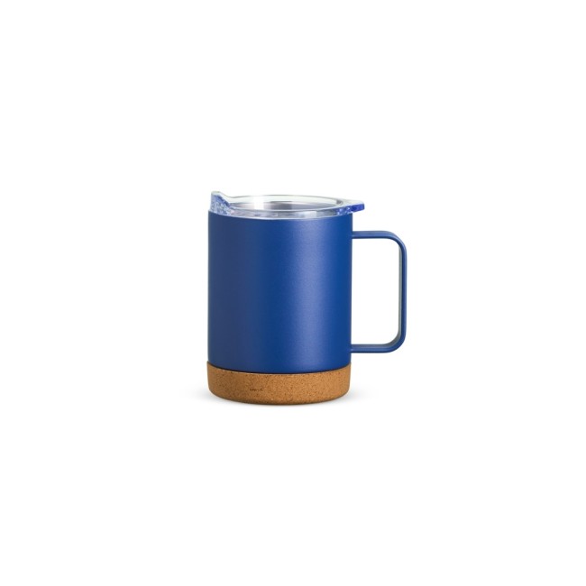 Caneca térmica com cortiça de 400ml personalizado