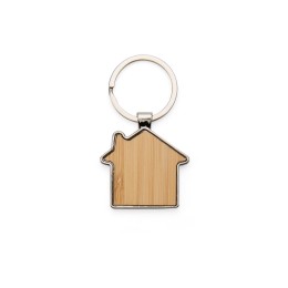 Chaveiro metal bambu para brinde