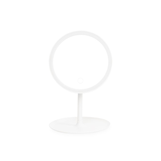 Espelho de mesa plástico com led promocional