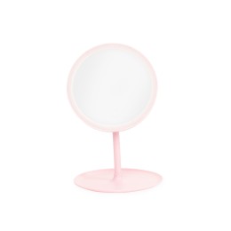Espelho de mesa plástico com led promocional