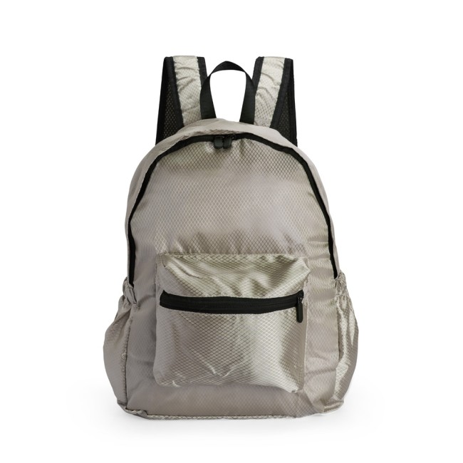 Mochila dobrável poliéster 18l personalizado