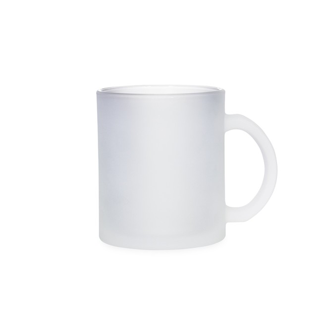 Caneca vidro 350ml com logotipo