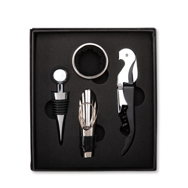 Kit vinho 4 peças promocional