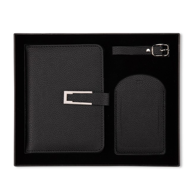 Kit viagem 2 peças com logotipo