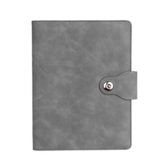 Caderno fichário PU com logotipo