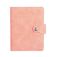 Caderno fichário PU com logotipo