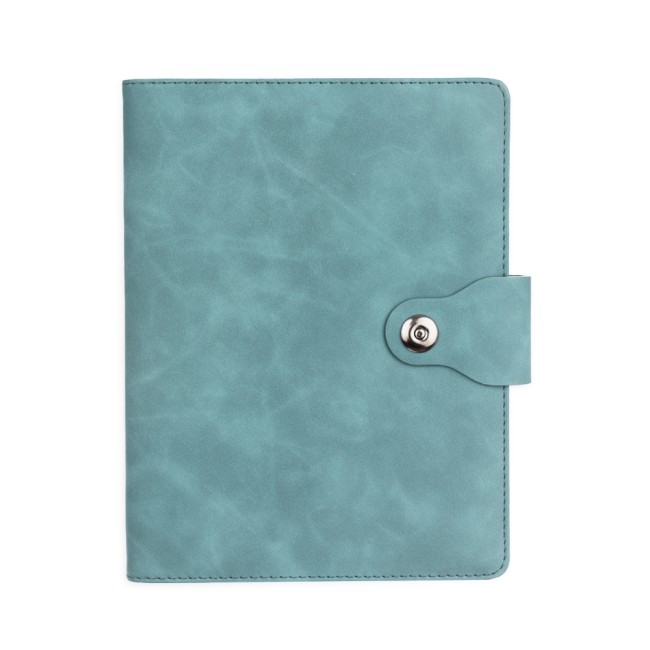 Caderno fichário PU com logotipo