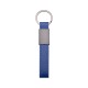 Chaveiro metal com couro sintético personalizado