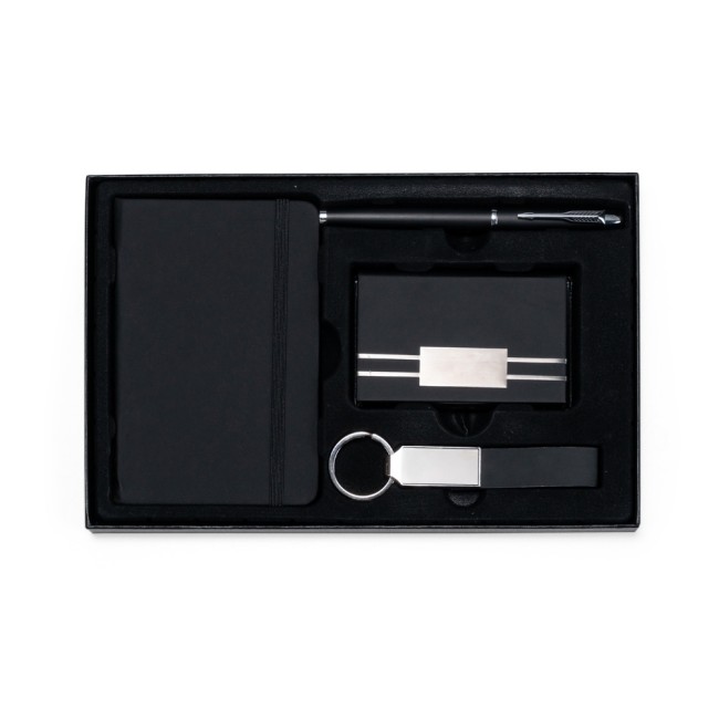 Kit executivo 4 peças com logotipo
