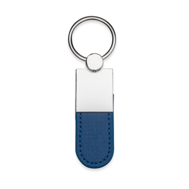 Chaveiro metal com pu promocional