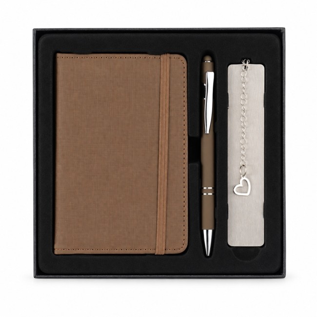 Kit executivo 3 peças com logotipo