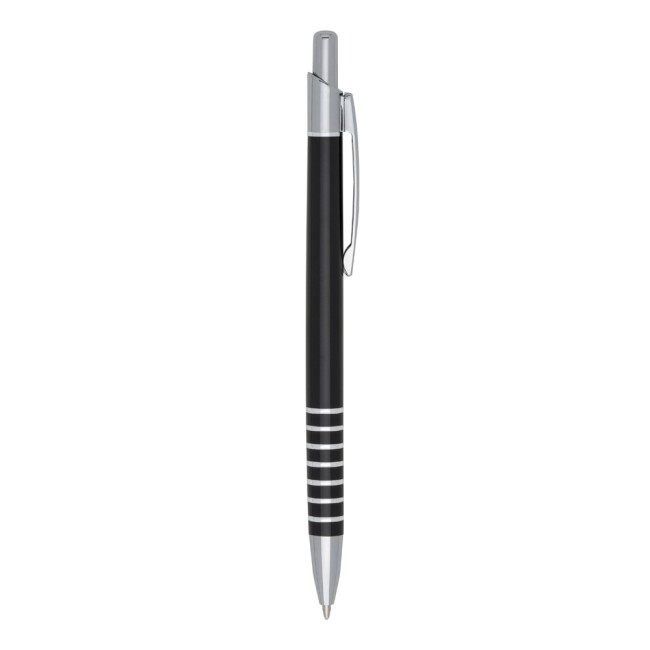Caneta metal com 7 aneis para empresas