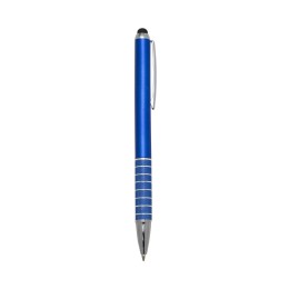 Caneta plástica com 7 aneis touch personalizado